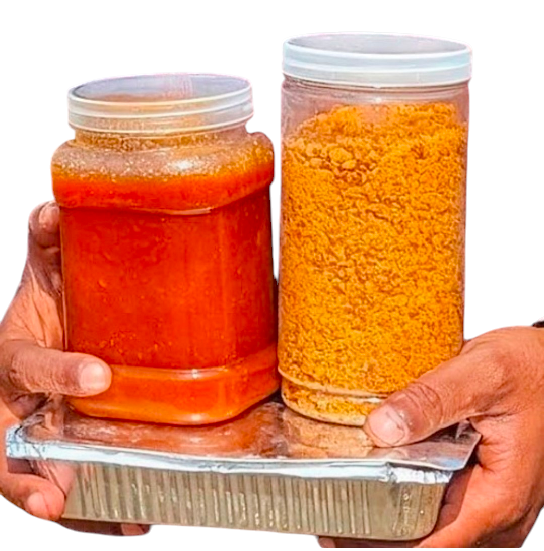৩ কেজি ৩ রকম আখের গুড়ের কম্ব